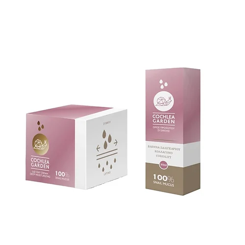 Cochlea Garden Cream & Serum Snail, Collagen & Combiolift